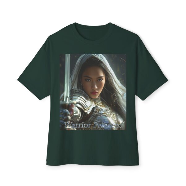 Our Inspirational "Warrior Princess" 'Diana' Biblical Christian Unisex Oversized Boxy Tshirt for Men and Women, Boxy Top, Unisex Tee Shirt - Image 24