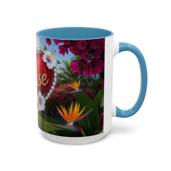 Our "Praise" 'Solid Red Heart' Inspirational Design Accent Coffee Mug, Perfect for Wedding Gifts, Love & Faith Decor, Philippians 4:8 - Image 38