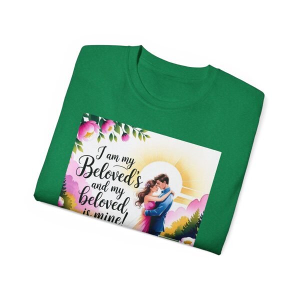 Our Inspirational "I am my Beloved's" Unisex Cotton T-Shirt, Faith Spiritual Apparel, Love Gift, Song of Solomon, Gospel Fashion - Image 32
