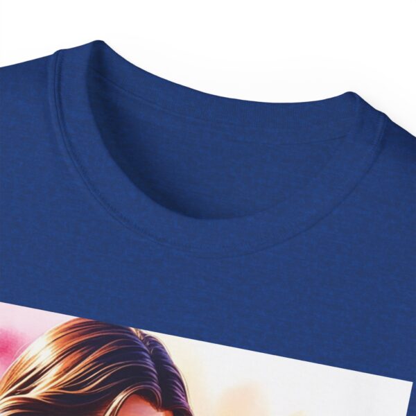 Our "God is Love" series with Jesus hugging a YOUNG LADY, Inspirational Christian Unisex Cotton T-Shirt, Faith Spiritual Apparel, Love Gift - Image 40