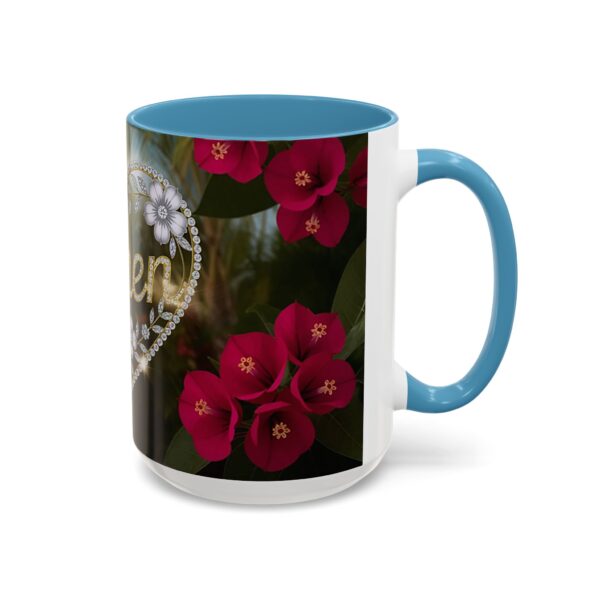 Our "Amen" Inspirational 'Diamond Ring Heart' Design Accent Coffee Mug, Perfect for Wedding Gifts, Love & Faith Decor, Philippians 4:8 - Image 38