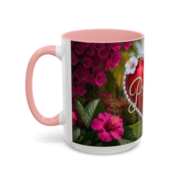 Our "Praise" 'Solid Red Heart' Inspirational Design Accent Coffee Mug, Perfect for Wedding Gifts, Love & Faith Decor, Philippians 4:8 - Image 27