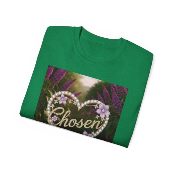 Our "Chosen" Inspirational 'Diamond Ring Heart Design Vintage Christian Faith Apparel Unisex Cotton T-Shirt Thoughtful Quote Philippians 4:8 - Image 32