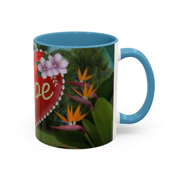 Our "Hope" 'Solid Red Heart' Inspirational design! Accent Coffee Mug, Perfect for Wedding Gifts, Love Confessions, Inspirational Floral Decor Philippians 4:8 - Image 34