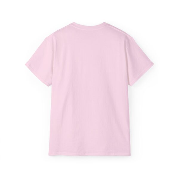 Our "Amen" Inspirational 'Solid Pink Heart' Design Vintage Christian Faith Apparel Unisex Cotton T-Shirt, Thoughtful Quote, Philippians 4:8 - Image 3