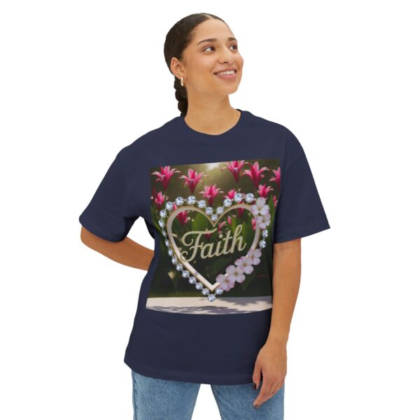 Our "Faith" Biblical 'Garden' Unisex Tee, Inspirational, Christian Tshirt, Oversized Shirt, Boxy Top! - Image 35