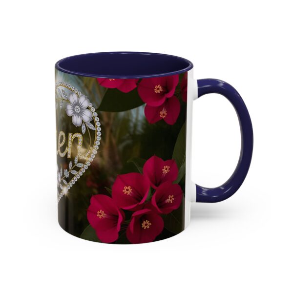 Our "Amen" Inspirational 'Diamond Ring Heart' Design Accent Coffee Mug, Perfect for Wedding Gifts, Love & Faith Decor, Philippians 4:8 - Image 6