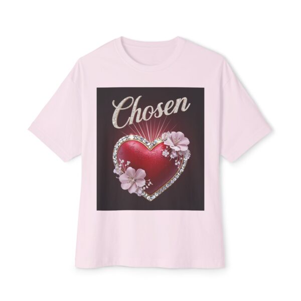 Our "CHOSEN" Inspirational Bible Verse Christian Unisex Tee, Religious Oversized Shirt, Boxy Top, Spiritual Tshirt, Gift for Christians - Image 5
