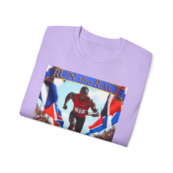 Our "RUN the RACE to WIN" Biblical, Inspirational Christian Unisex Cotton T-Shirt, Faith Spiritual Apparel, Love Gift - Image 48