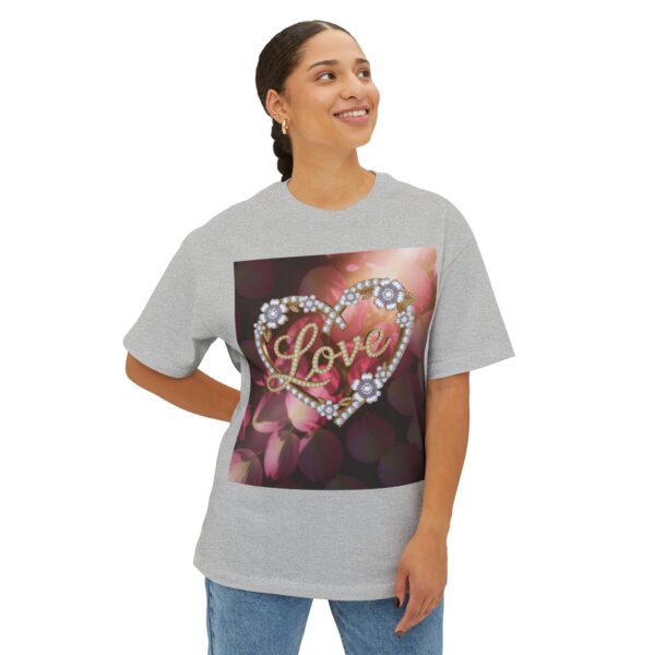 Our "LOVE" Biblical 'Petals' Unisex Tee, Inspirational, Christian Tshirt, Oversized Shirt, Boxy Top! - Image 31