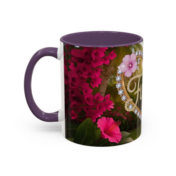 Our "Faith" 'Diamond Ring Heart' Inspirational design Accent Coffee Mug, Perfect for Wedding Gifts, Love & Faith Decor, Philippians 4:8 - Image 47