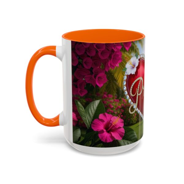 Our "Praise" 'Solid Red Heart' Inspirational Design Accent Coffee Mug, Perfect for Wedding Gifts, Love & Faith Decor, Philippians 4:8 - Image 55