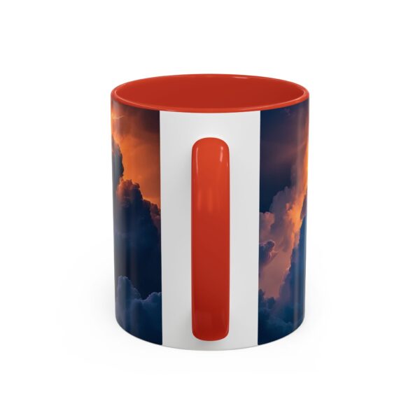 Our 'Storm Light' "Fire Inside" design Accent Coffee Mug, Perfect for Wedding Gifts, Inspirational Beauty of God's Creation, Tea Cup Ceramic - Image 16