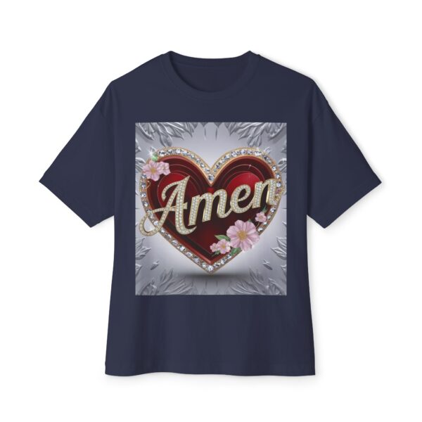 Our "AMEN" Biblical Unisex Tee Inspirational Christian Tshirt for Men and Women, Oversized Shirt, Boxy Top, Unisex Tee Shirt - Image 33