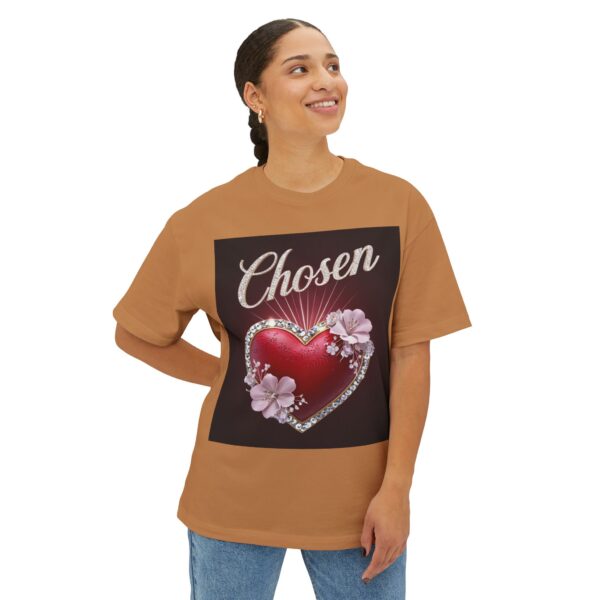 Our "CHOSEN" Inspirational Bible Verse Christian Unisex Tee, Religious Oversized Shirt, Boxy Top, Spiritual Tshirt, Gift for Christians - Image 19