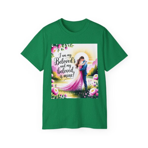 Our Inspirational "I am my Beloved's" Unisex Cotton T-Shirt, Faith Spiritual Apparel, Love Gift, Song of Solomon, Gospel Fashion - Image 29