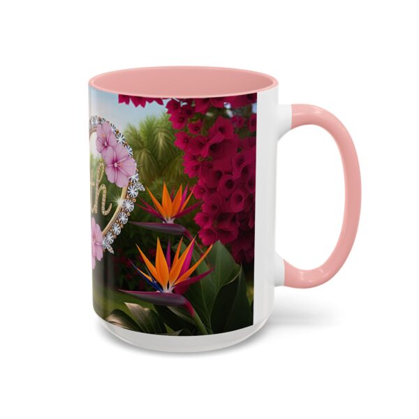 Our "Faith" 'Diamond Ring Heart' Inspirational design Accent Coffee Mug, Perfect for Wedding Gifts, Love & Faith Decor, Philippians 4:8 - Image 26