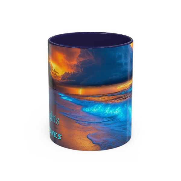 Our "Night Lights-Philippines" design Accent Coffee Mug, Perfect for Wedding Gifts, Inspirational Decor Beauty of God's Creation Tea Ceramic - Image 5