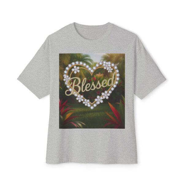 Our "Blessed" Biblical 'Garden' Unisex Tee Inspirational Christian Tshirt for Men and Women, Oversized Shirt, Boxy Top, Unisex Tee Shirt - Image 29
