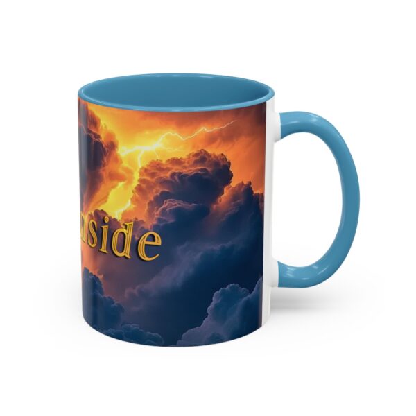 Our 'Storm Light' "Fire Inside" design Accent Coffee Mug, Perfect for Wedding Gifts, Inspirational Beauty of God's Creation, Tea Cup Ceramic - Image 34
