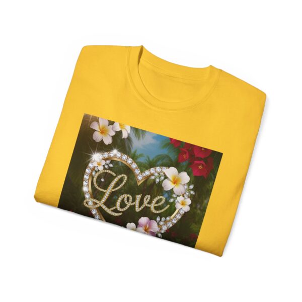 Our "Love" Inspirational 'Diamond Ring Heart' Design Vintage Christian Faith Apparel Unisex Cotton T-Shirt Thoughtful Quote, Philippians 4:8 - Image 24