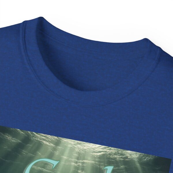 Our "God WILL Provide" design with a Fish with a Coin in its mouth Inspirational Christian Unisex Cotton T-Shirt, Faith Spiritual Apparel - Image 39