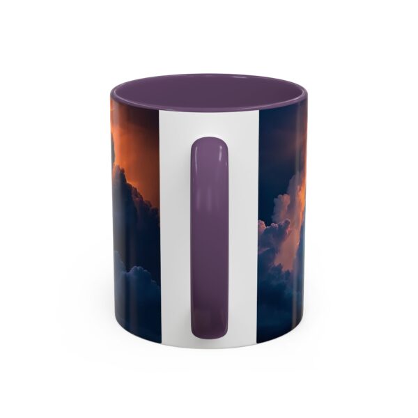 Our "Storm Light" design Accent Coffee Mug, Perfect for Wedding Gifts, Inspirational Decor, Beauty of God's Creation, Tea Cup, Ceramic - Image 48