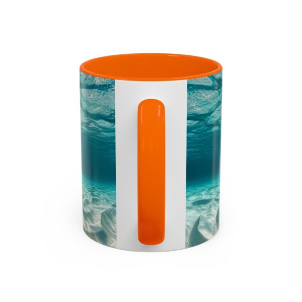 Our "Dolphins at Rest" design Accent Coffee Mug, Perfect for Wedding Gifts, Inspirational Decor, Beauty of God's Creation, Tea Cup, Ceramic - Image 44