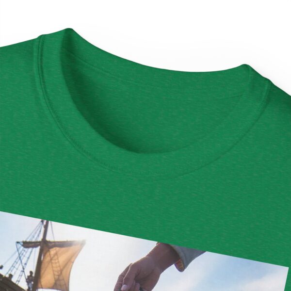 Our "Be ye fishers of MEN" Inspirational Christian Unisex Cotton T-Shirt, Faith Spiritual Apparel, Love Gift - Image 35