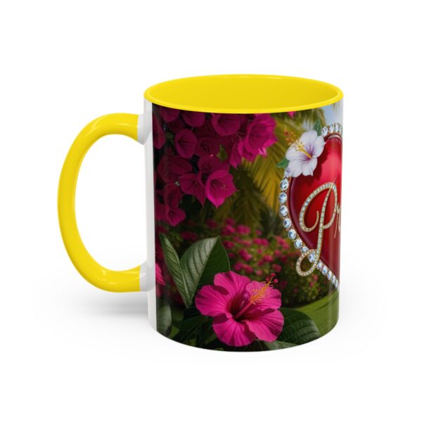 Our "Praise" 'Solid Red Heart' Inspirational Design Accent Coffee Mug, Perfect for Wedding Gifts, Love & Faith Decor, Philippians 4:8 - Image 51