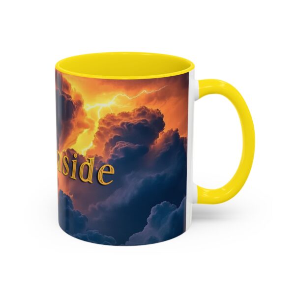 Our 'Storm Light' "Fire Inside" design Accent Coffee Mug, Perfect for Wedding Gifts, Inspirational Beauty of God's Creation, Tea Cup Ceramic - Image 50