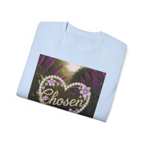 Our "Chosen" Inspirational 'Diamond Ring Heart Design Vintage Christian Faith Apparel Unisex Cotton T-Shirt Thoughtful Quote Philippians 4:8 - Image 36