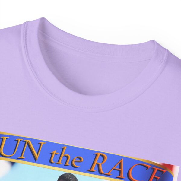 Our "RUN the RACE to WIN" Biblical, Inspirational Christian Unisex Cotton T-Shirt, Faith Spiritual Apparel, Love Gift - Image 47