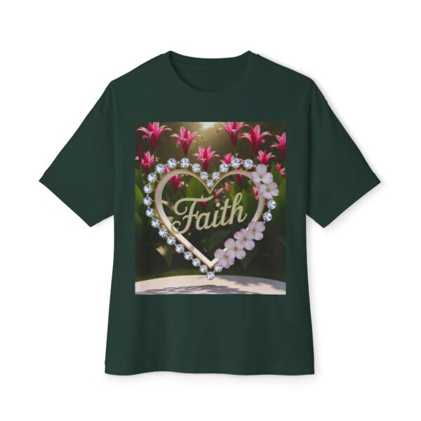 Our "Faith" Biblical 'Garden' Unisex Tee, Inspirational, Christian Tshirt, Oversized Shirt, Boxy Top! - Image 25