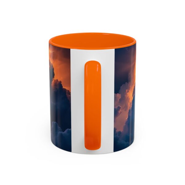 Our 'Storm Light' "Fire Inside" design Accent Coffee Mug, Perfect for Wedding Gifts, Inspirational Beauty of God's Creation, Tea Cup Ceramic - Image 44
