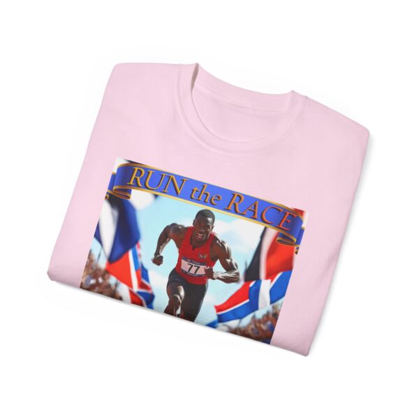 Our "RUN the RACE to WIN" Biblical, Inspirational Christian Unisex Cotton T-Shirt, Faith Spiritual Apparel, Love Gift - Image 52