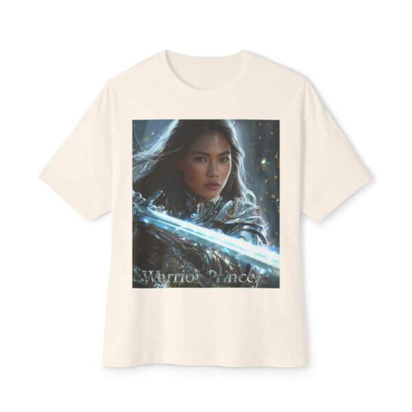 Our Inspirational "Warrior Princess" 'Angela' Biblical Christian Unisex Oversized Boxy Tshirt for Men and Women, Boxy Top, Unisex Tee Shirt - Image 13