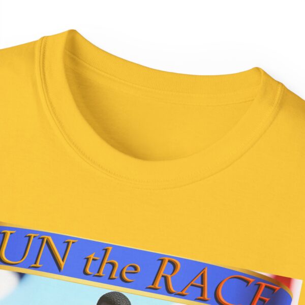 Our "RUN the RACE to WIN" Biblical, Inspirational Christian Unisex Cotton T-Shirt, Faith Spiritual Apparel, Love Gift - Image 27