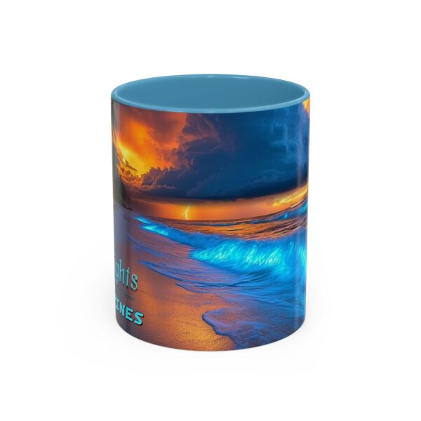 Our "Night Lights-Philippines" design Accent Coffee Mug, Perfect for Wedding Gifts, Inspirational Decor Beauty of God's Creation Tea Ceramic - Image 33
