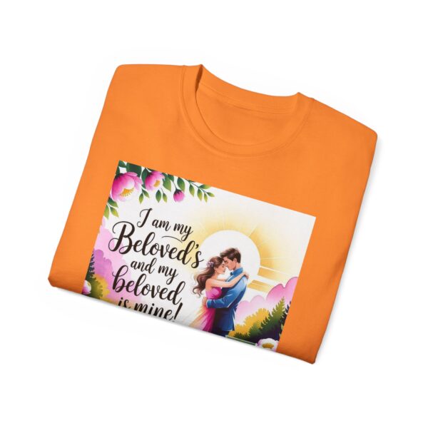 Our Inspirational "I am my Beloved's" Unisex Cotton T-Shirt, Faith Spiritual Apparel, Love Gift, Song of Solomon, Gospel Fashion - Image 16