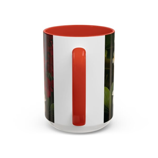 Our "Amen" Inspirational 'Solid Pink Heart' design Accent Coffee Mug, Perfect for Wedding Gifts, Love & Faith Decor, Philippians 4:8 - Image 32