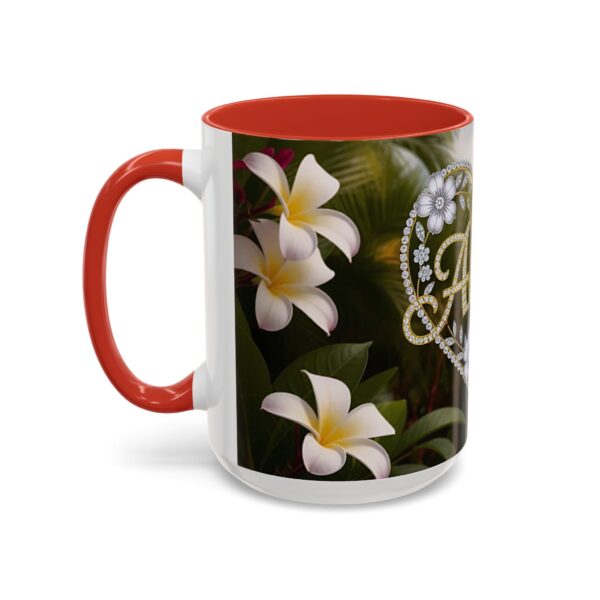 Our "Amen" Inspirational 'Diamond Ring Heart' Design Accent Coffee Mug, Perfect for Wedding Gifts, Love & Faith Decor, Philippians 4:8 - Image 31