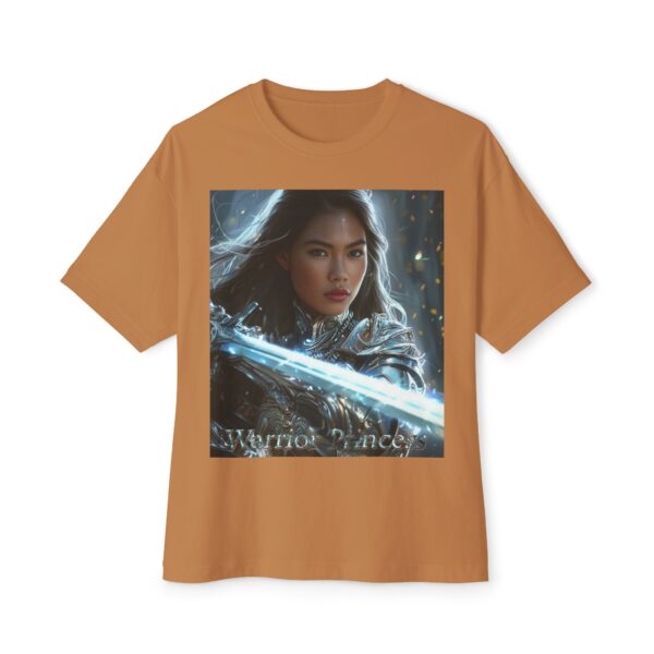 Our Inspirational "Warrior Princess" 'Angela' Biblical Christian Unisex Oversized Boxy Tshirt for Men and Women, Boxy Top, Unisex Tee Shirt - Image 17