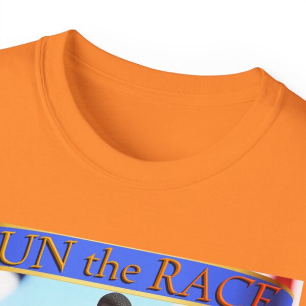 Our "RUN the RACE to WIN" Biblical, Inspirational Christian Unisex Cotton T-Shirt, Faith Spiritual Apparel, Love Gift - Image 15