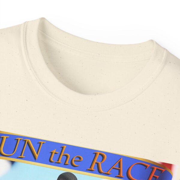 Our "RUN the RACE to WIN" Biblical, Inspirational Christian Unisex Cotton T-Shirt, Faith Spiritual Apparel, Love Gift - Image 23