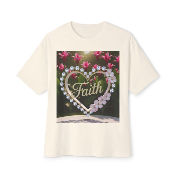 Our "Faith" Biblical 'Garden' Unisex Tee, Inspirational, Christian Tshirt, Oversized Shirt, Boxy Top! - Image 13