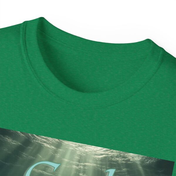 Our "God WILL Provide" design with a Fish with a Coin in its mouth Inspirational Christian Unisex Cotton T-Shirt, Faith Spiritual Apparel - Image 35