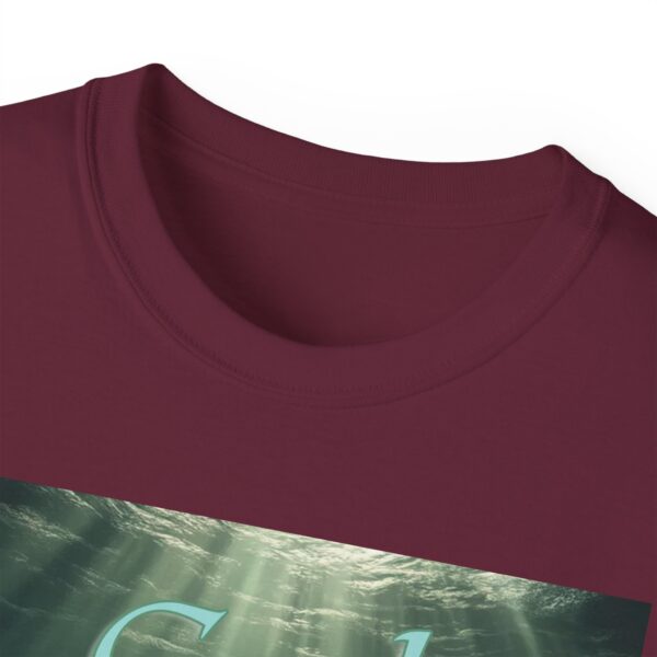 Our "God WILL Provide" design with a Fish with a Coin in its mouth Inspirational Christian Unisex Cotton T-Shirt, Faith Spiritual Apparel - Image 19