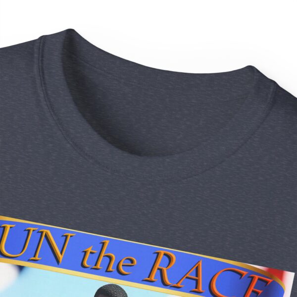 Our "RUN the RACE to WIN" Biblical, Inspirational Christian Unisex Cotton T-Shirt, Faith Spiritual Apparel, Love Gift - Image 43