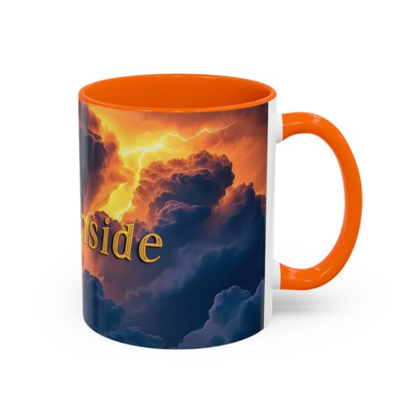Our 'Storm Light' "Fire Inside" design Accent Coffee Mug, Perfect for Wedding Gifts, Inspirational Beauty of God's Creation, Tea Cup Ceramic - Image 42